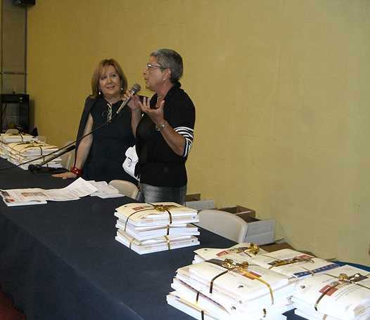 Alcuni momenti della premiazione delle Scuole partecipanti (foto di Mauro Brattini). 