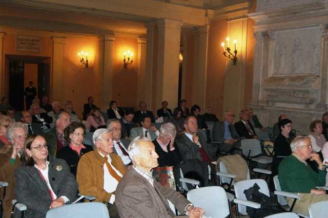 Uno scorcio della sala (foto di Mauro Brattini)