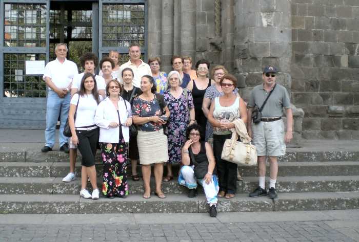 Gruppo Archeoclub di Civitanova Marche in gita a Montefiascone (VT)