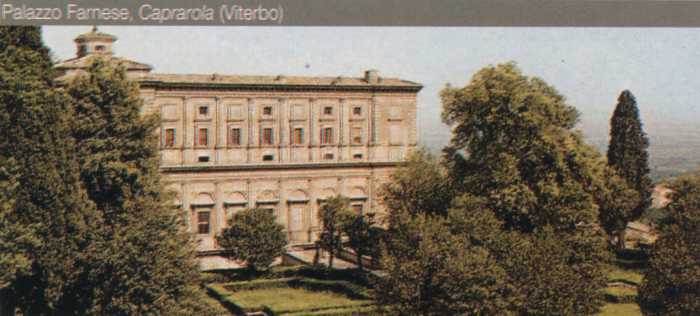 Caprarola (Viterbo): Palazzo Farnese (tratta dal libro di Giulietta Bascioni 'Annibal Caro, vita ed opere di un protagonista della cultura del XVI secolo')