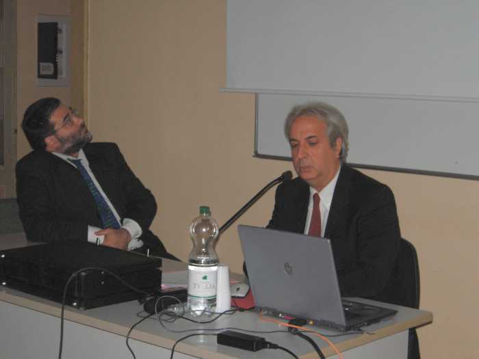 Momenti e relatori della seconda giornata del Convegno del 16 e 17 giugno 2007 a Macerata: Dottor Paolo Pinti di Macerata.