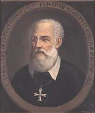 Annibal Caro in un ritratto conservato presso la Pinacoteca Comunale di Civitanova Marche